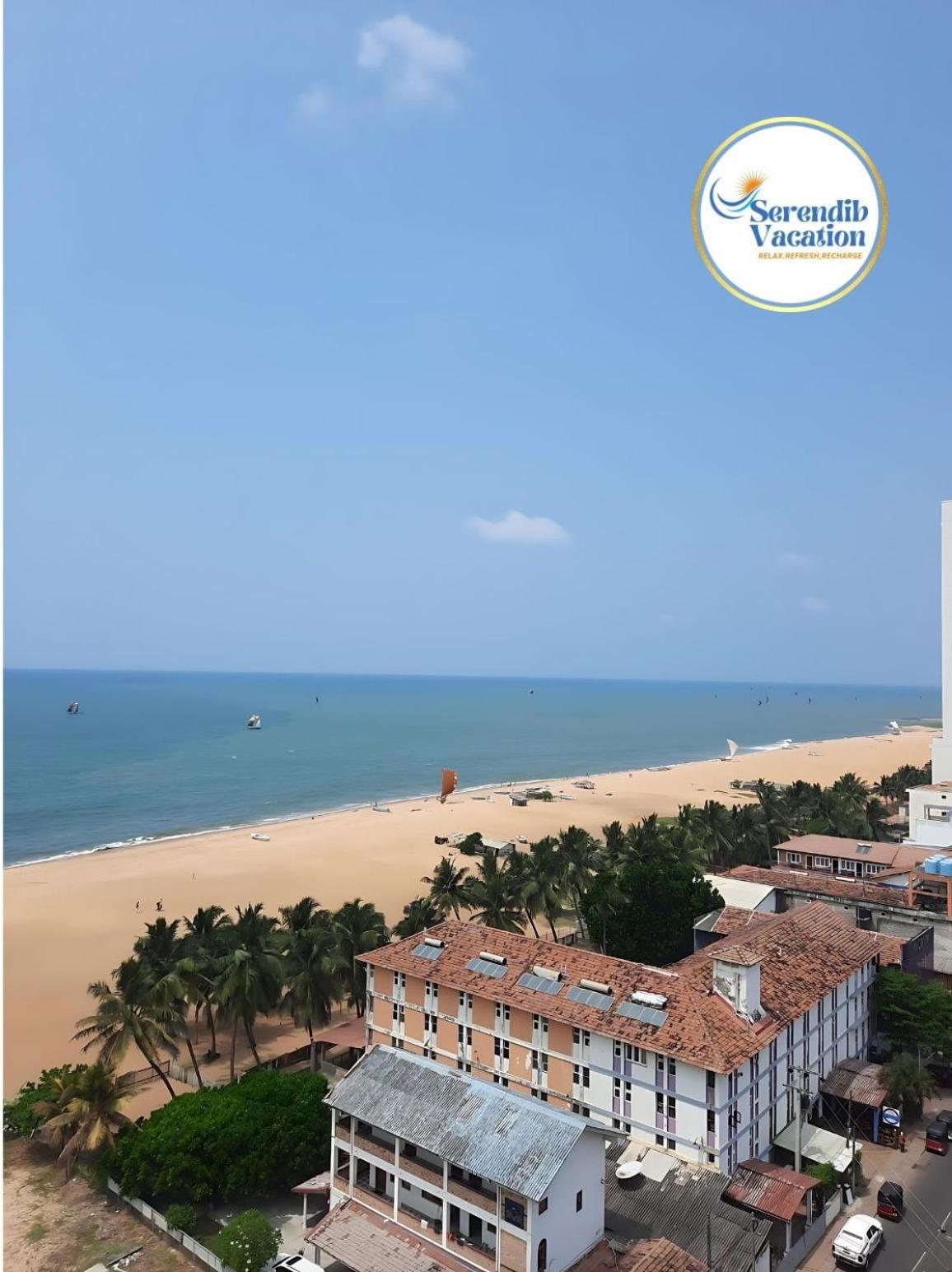 Negombo Ocean Breeze - Bliss On The Beach Luxury Apartments By Serendib Vacation Buitenkant foto