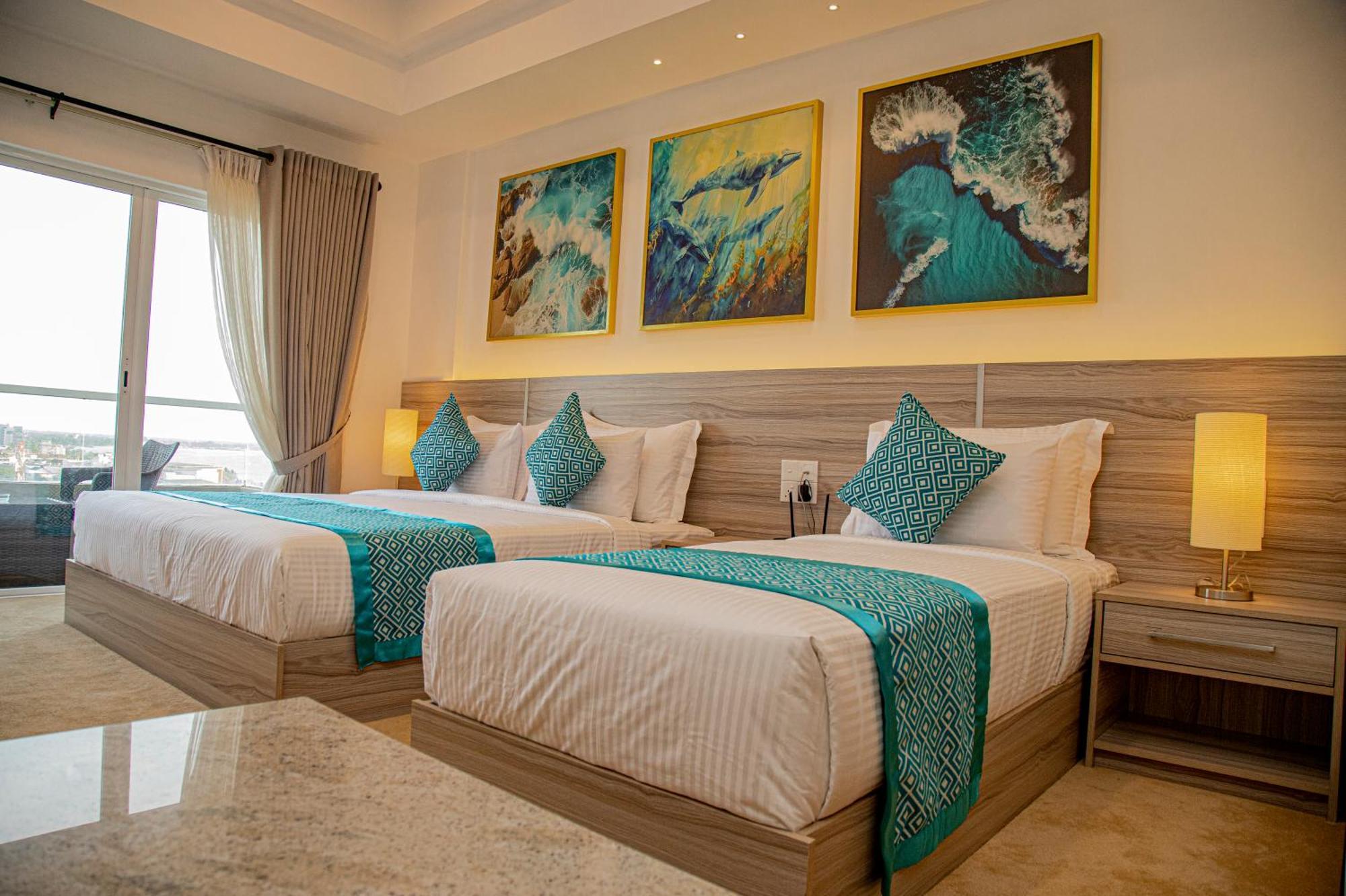 Negombo Ocean Breeze - Bliss On The Beach Luxury Apartments By Serendib Vacation Buitenkant foto